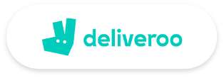 Deliveroo – Commandes en ligne connectées à votre caisse 6XPos Logo de Deliveroo, service de livraison de repas partenaire de 6XPos