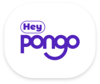 Hey Pongo – Fidélisation client intelligente & connectée avec 6XPos Logo de Hey Pongo, solution de fidélisation client partenaire de 6XPos