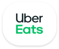 Uber Eats – Commandes en ligne intégrées à 6XPos pour une gestion fluide Logo de Uber Eats, partenaire livraison connecté à 6XPos