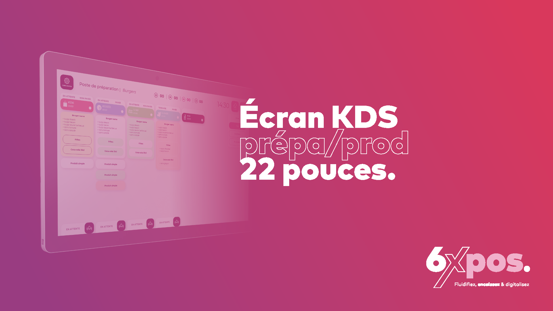 Pages de 6XPOS KDS 6xpos